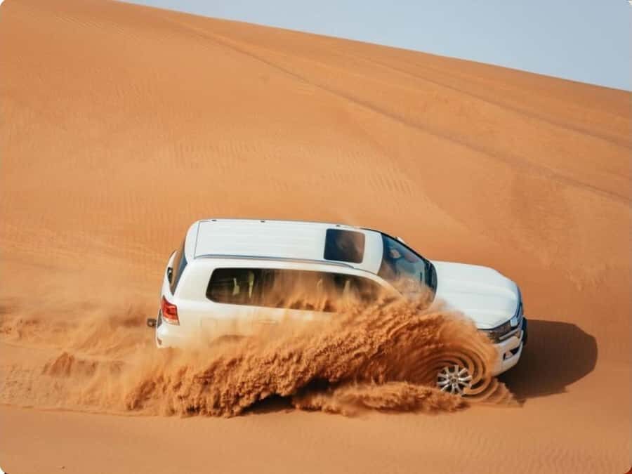 Doha:Desert Safari with Camel Ride, ATV Bike,& Sand Boarding - Pickup From Doha: The Part That Sets the Tone