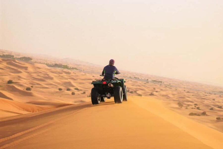 Doha:Quad Bike Desert Safari Adventure with 4x4 Vehicle Ride - Quad Biking on Golden Dunes: What You’ll Feel and What You Should Plan