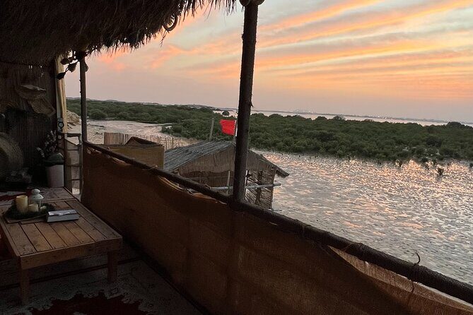 Eco Kayaking Adventure – Mangrove Exploration at Purple Island - Purple Island and Qatar’s flag: history told through a walk-and-talk