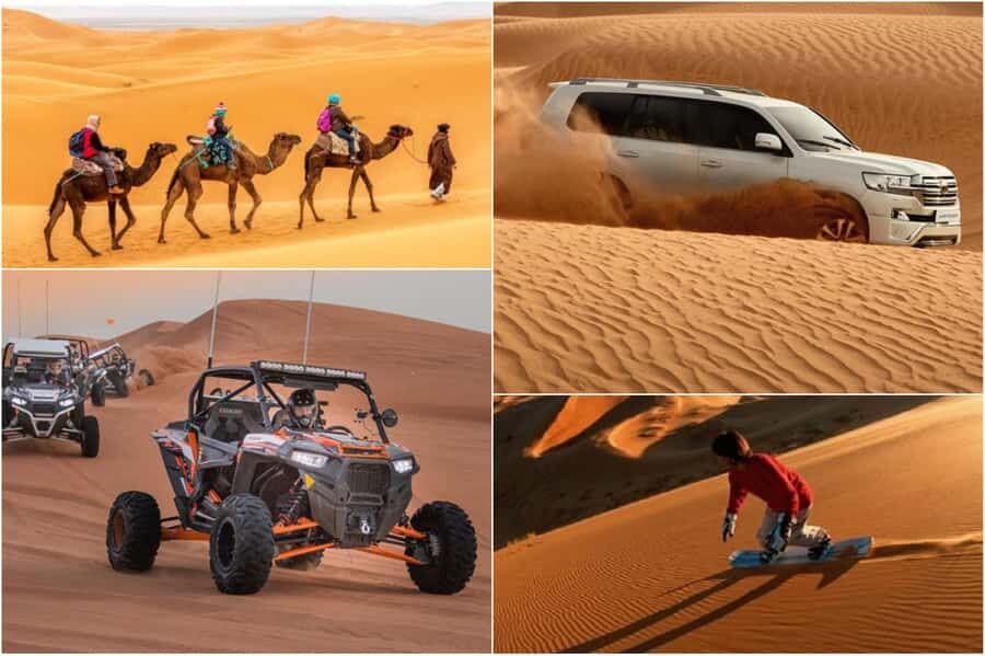 Explore desert Qatar: Off-Road Adventures, dune bashing Tour - Pickup in Doha and the 4x4 Land Cruiser Ride to the Desert