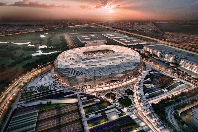 FIFA 2022 World Cup Stadiums in Qatar - Private Trip from Doha with Hotel Pickup - Education City Stadium: watching football in a university setting