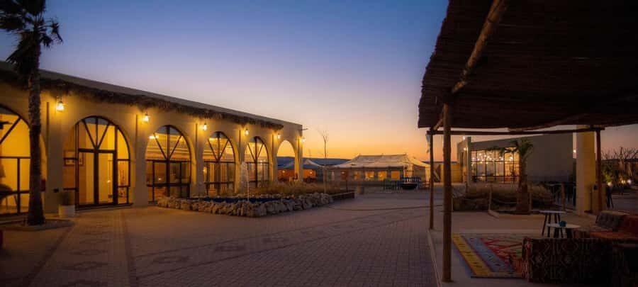 From Doha: 8-hour Safari Tour with Desert Beach Experience - Al Majles Resort desert beach day: where the tour slows down