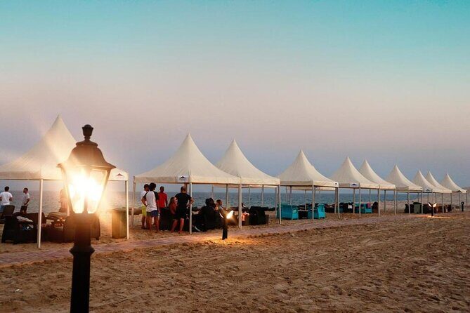 Full Day Desert Safari with Camp Access, Buffet Dinner,Camel Ride - Khor Al Udaid Inland Sea photo stop: short, scenic, and different