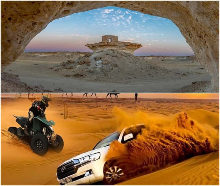 Fullday Tour to West of Qatar And Desert Safari with Pickup - The pickup drive from Doha: comfort first