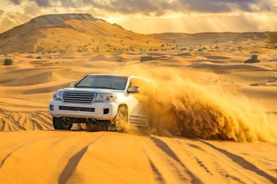 Fullday Tour to West of Qatar And Desert Safari with Pickup - Inland Sea visit: the contrast that seals the day