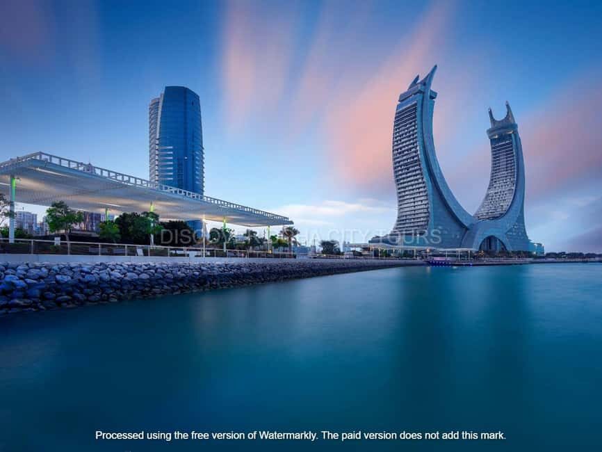 Lusail: City of Future & Innovation Guided Tour (3 Hours) - Moon Tower: the photo stop with meaning behind the silhouette