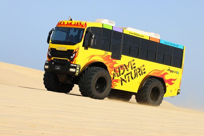 Monster Bus desert adventure: Dune bashing and sandboarding - Key things to know before you go