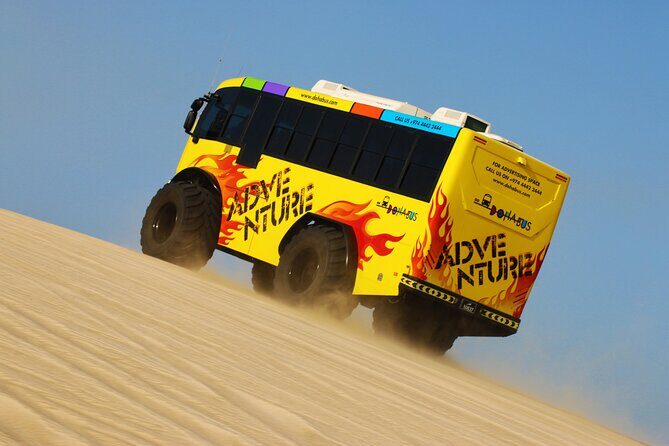 Monster Bus desert adventure: Dune bashing and sandboarding - Monster Bus dune bashing in Doha: the “why” behind the hype