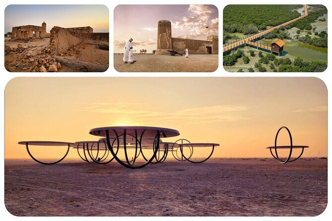 North of Qatar Tour to Olafur Eliasson Zubara Fort Jumail Village - Key points to know before you go