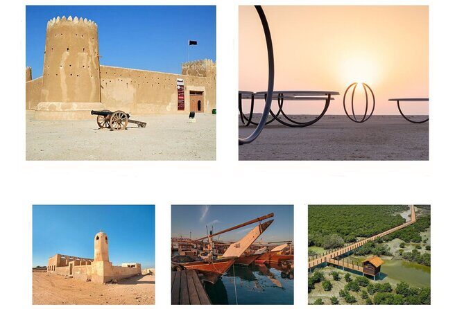 North of Qatar Tour to Olafur Eliasson,Zubara Fort,Jumail Village - Why This North of Qatar Combo Works (Art + Fort + Village)