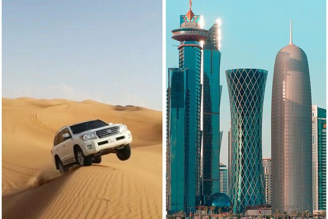 Private Doha City & Desert Safari Combo – Full-Day Adventure - Inland Sea dune driving: where the desert turns from scenery into action