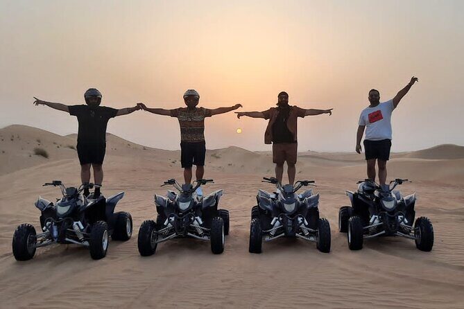 Qatar-ATV Self Drive Quad Bike Experience - The 1 hour on track: how self-drive works in practice