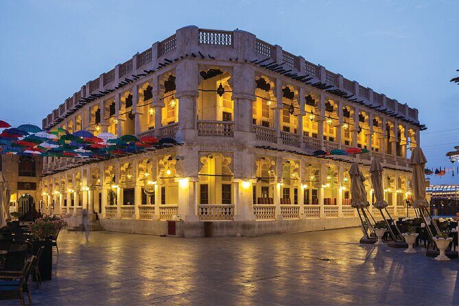 Souq Waqif Through the Eyes of Locals | Walking Tour | Doha City - Parisa Persian Restaurant: wrapping with a decorative finish
