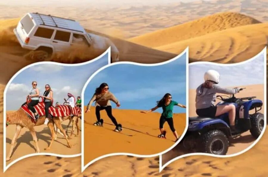Sunset Desert Safari with Dune Bashing & Inland Sea Views - Key Highlights You’ll Feel Immediately