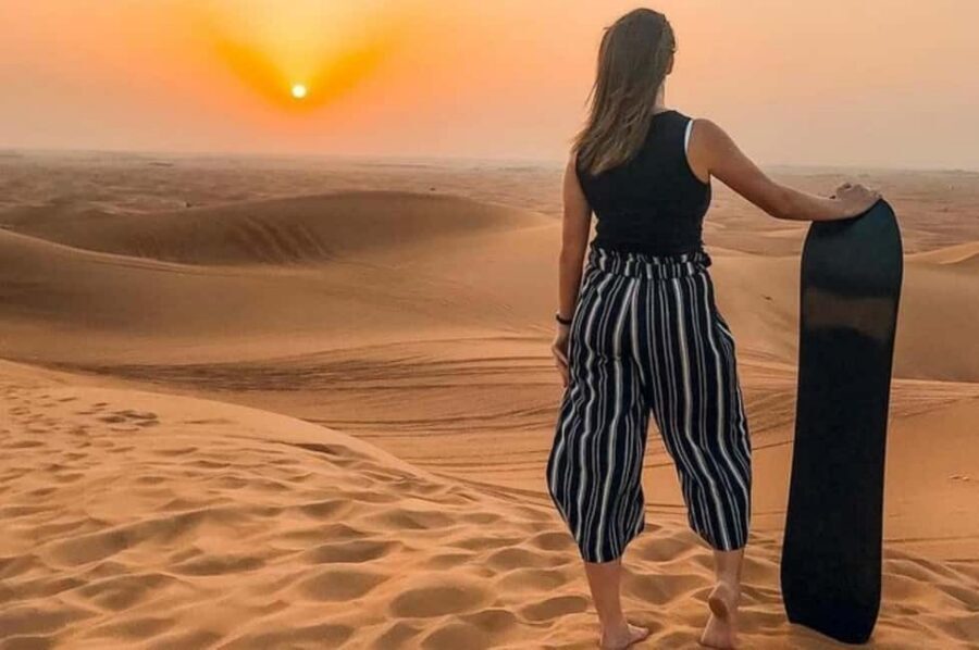 Sunset Desert Safari with Dune Bashing & Inland Sea Views - Dune Bashing in a 4x4: Thrills With a Safety-First Driver