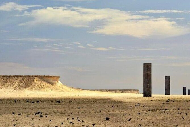 Sunset Keshta at Zekreet | Art, Adventure & Arabian Picnic - Where Zekreet’s sunset turns modern art into a memory
