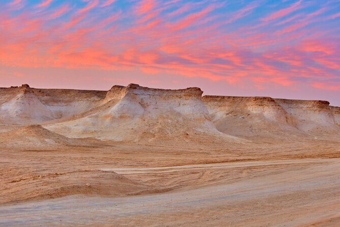 Sunset Keshta at Zekreet | Art, Adventure & Arabian Picnic - Getting there: private group, pickup, and what 5 hours really gives you