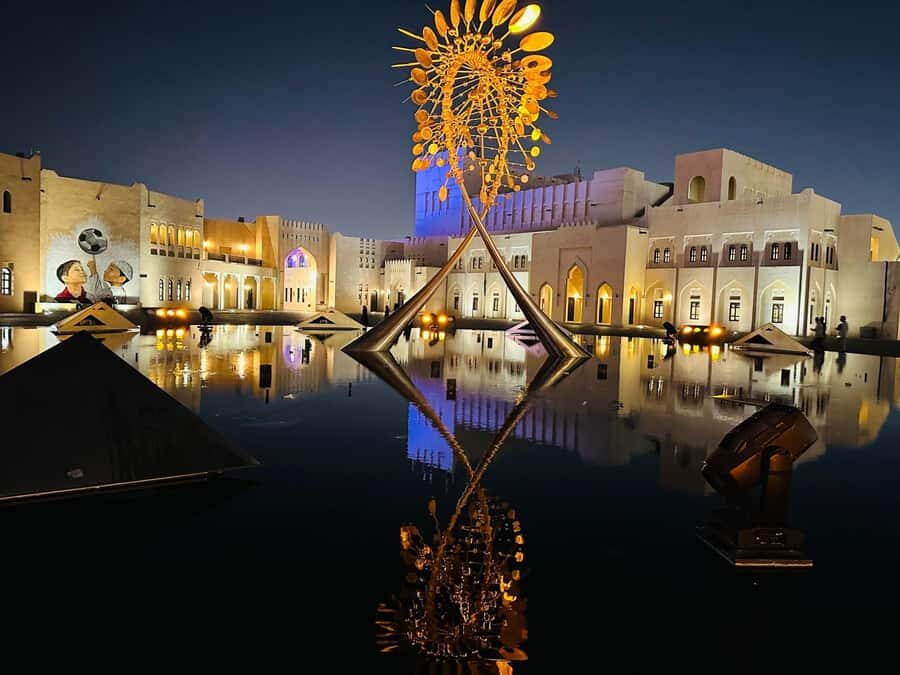 Things To Do In Doha: City Tour, Souq Waqif & Dhow Boat Ride - West Bay in 10 minutes: Doha Tower and Burj Qatar from the outside