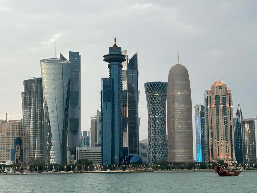 Things To Do In Doha: City Tour, Souq Waqif & Dhow Boat Ride - Katara Cultural Village: arts spaces and traditional architecture around the walk