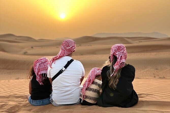 Tranquil Sands A Serene Desert Safari Experience - Sealine desert gate: tea, camels, and the start of the dune world