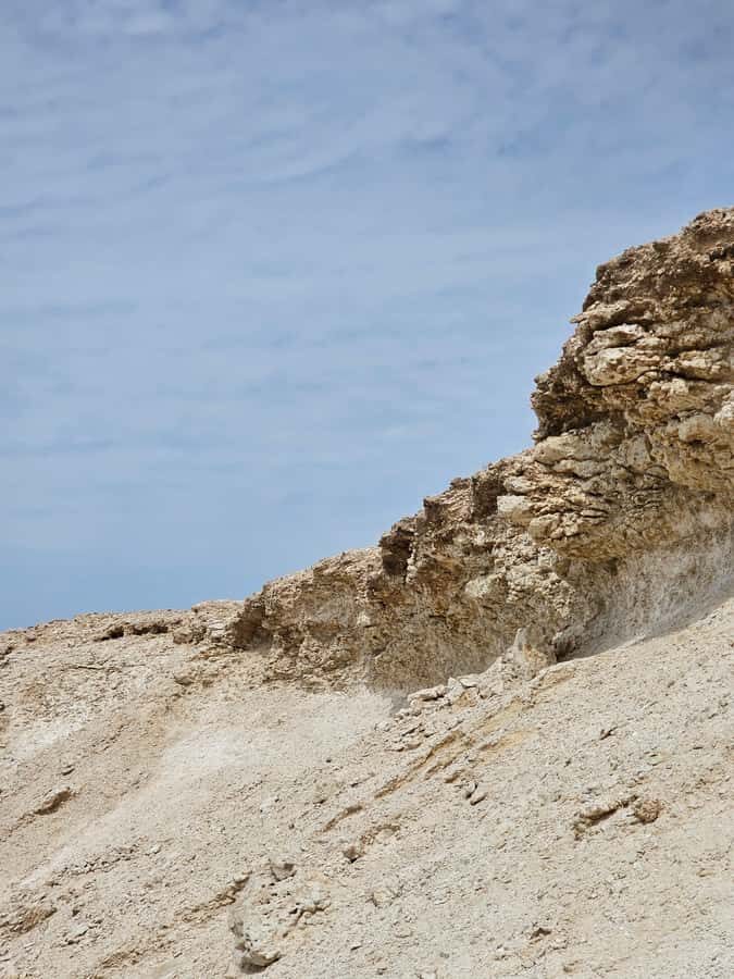 West Qatar-Doha Richard sierra,camel race,mushroom rock - Ras Abrouq and the umbrella-shaped stone hut: why this stop is so memorable
